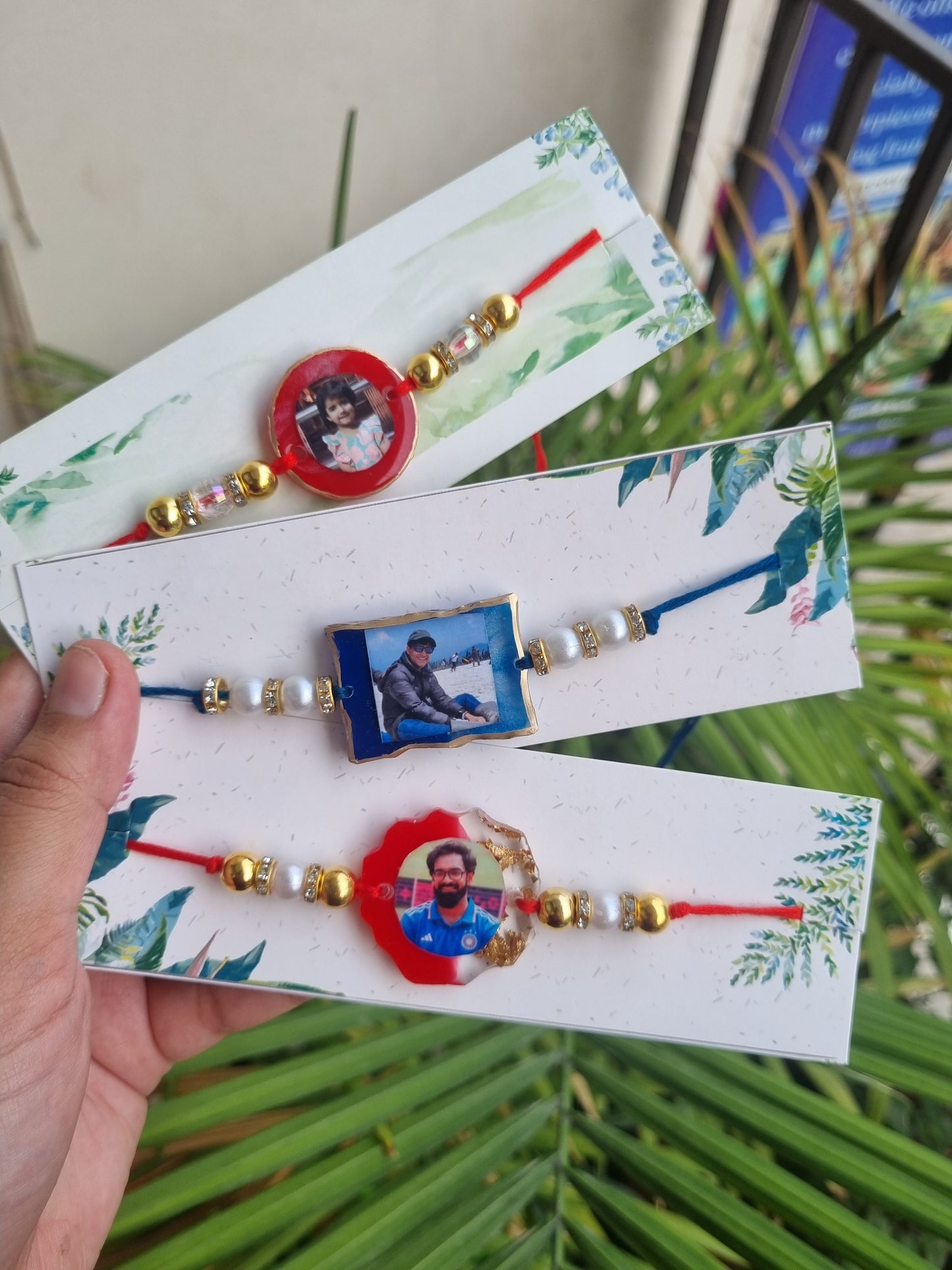Custom Photo Rakhi