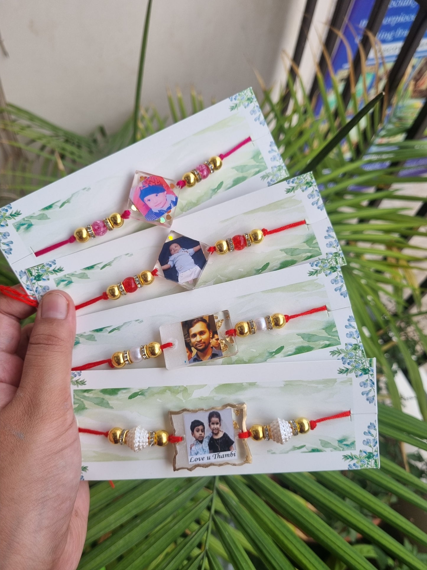Custom Photo Rakhi