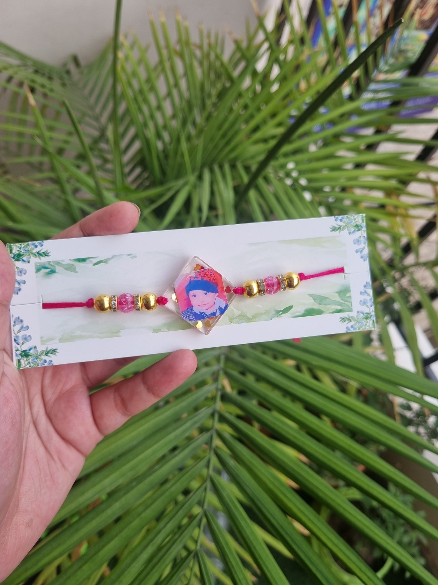 Custom Photo Rakhi