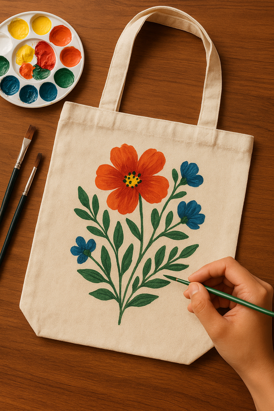 Tote Bag Painting