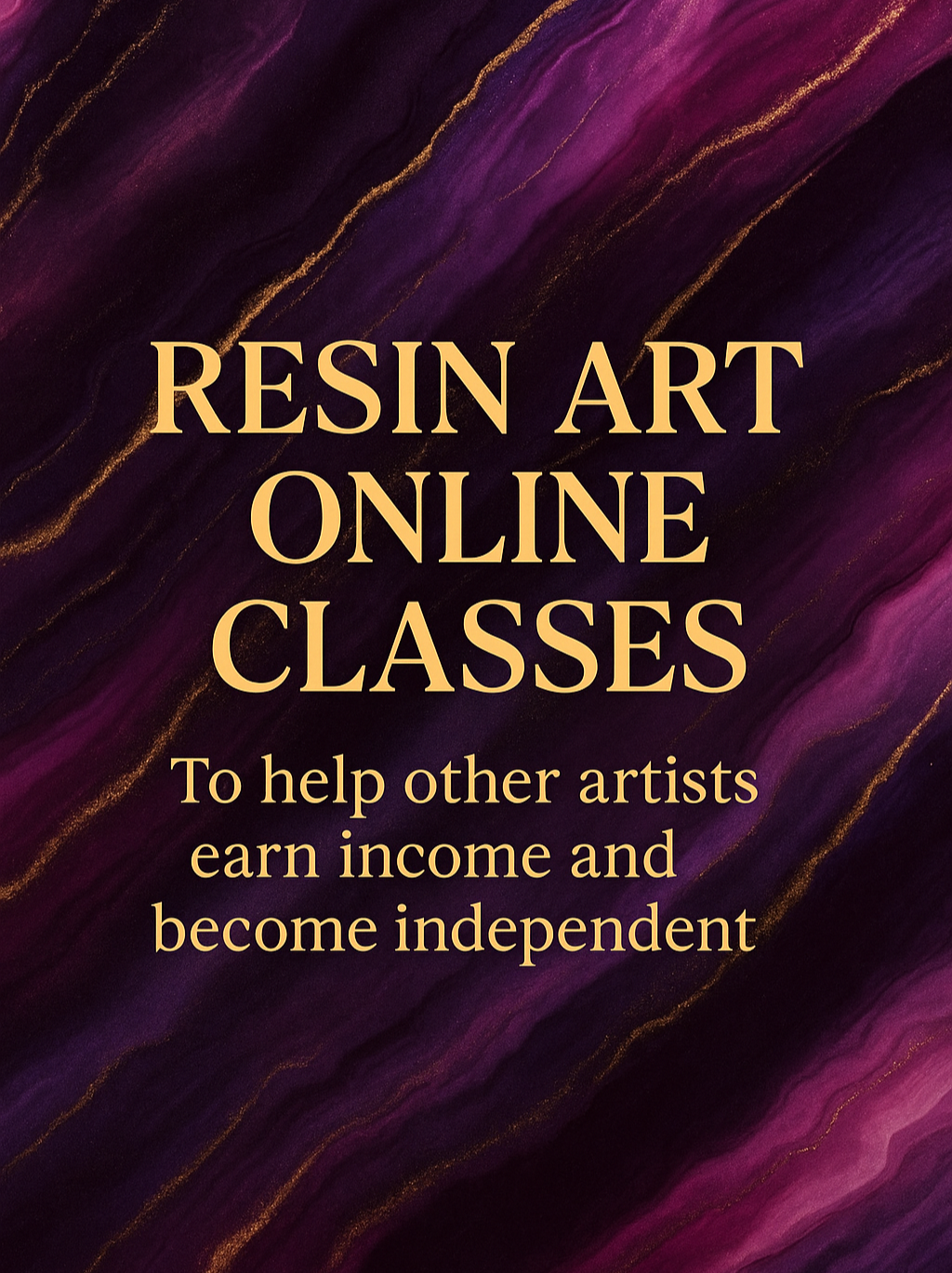 Resin Art (Online Classes)