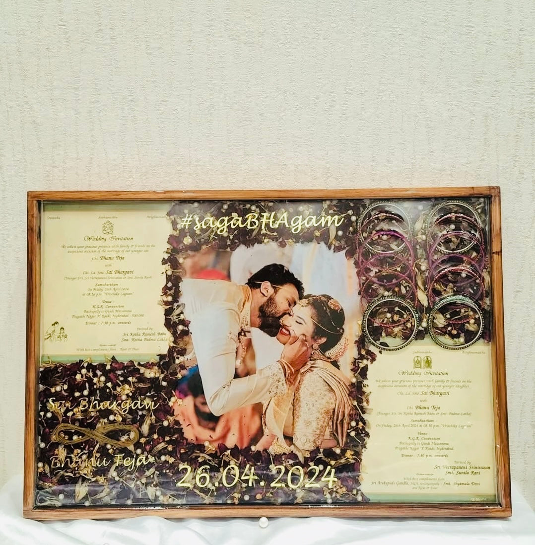 Flower/Wedding items Preservation