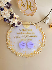 Luxury engagement platter for wedding rituals