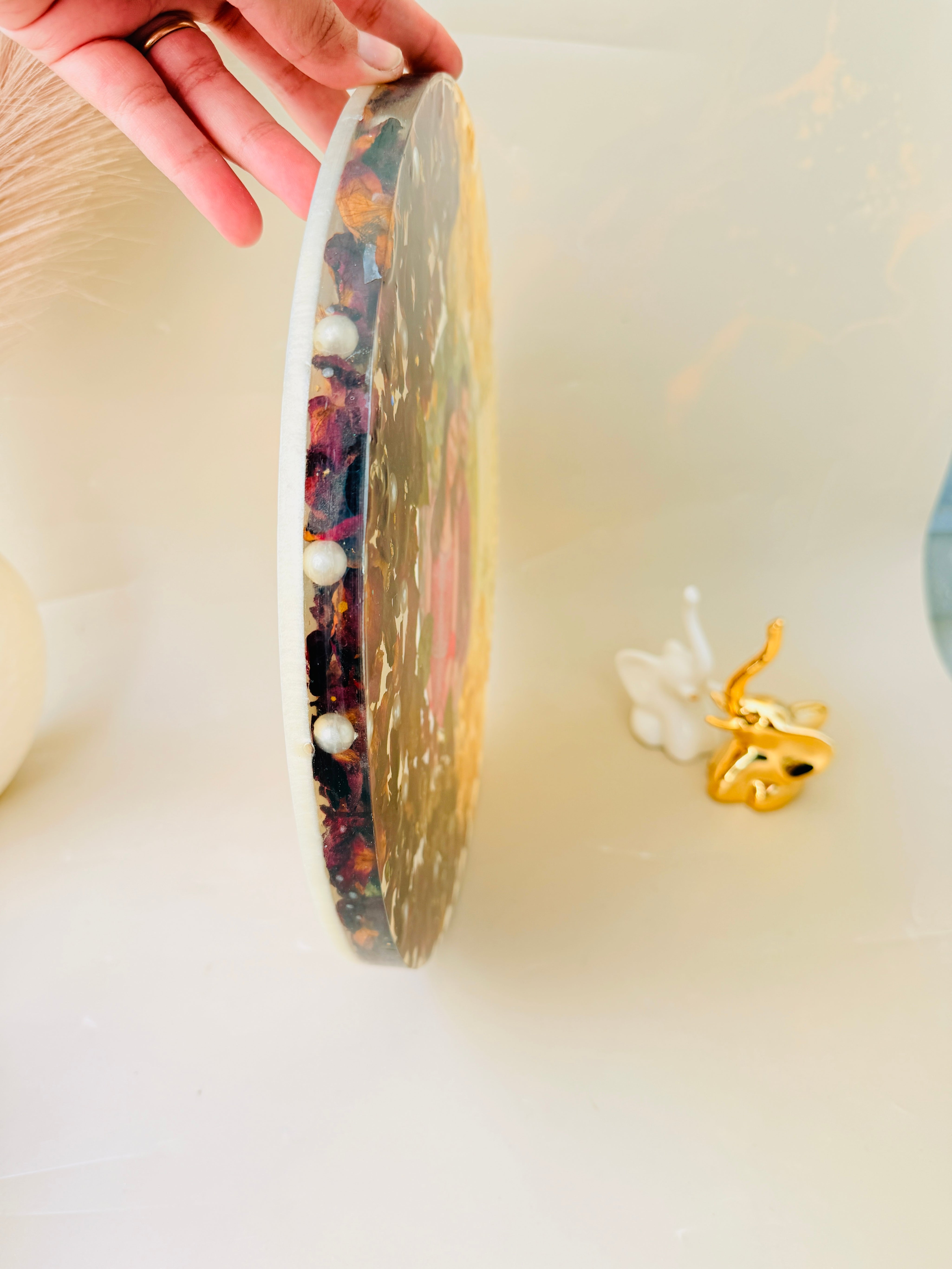 Custom jai mala preservation frame with couple photo