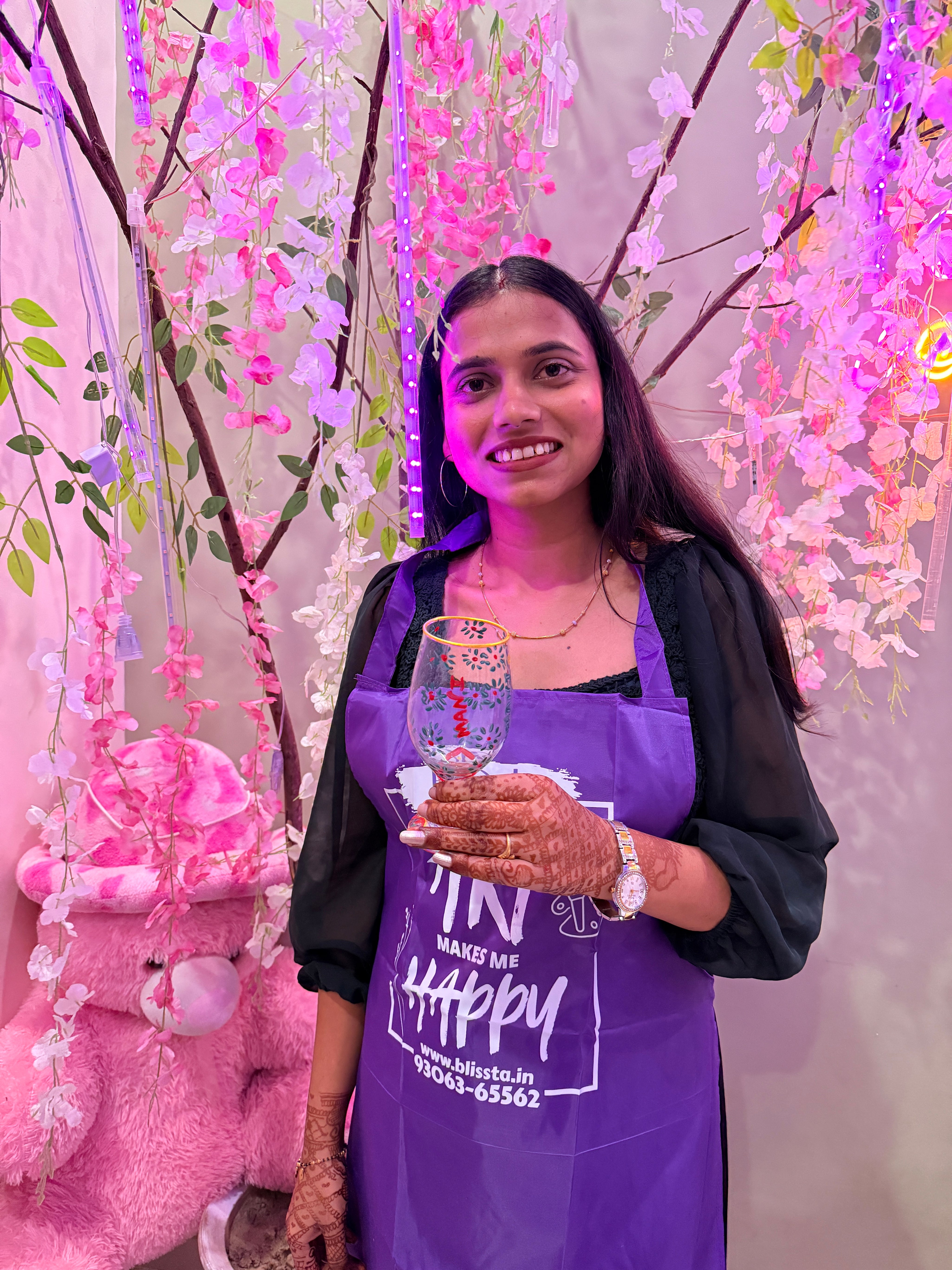 Wine Glass Painting