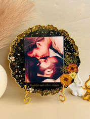 Personalised resin photo frame with premium finish