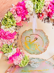 Personalised engagement ceremony platter
