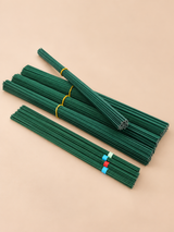 2mm Thick Plastic Coated Green Stem Wire 100Gram