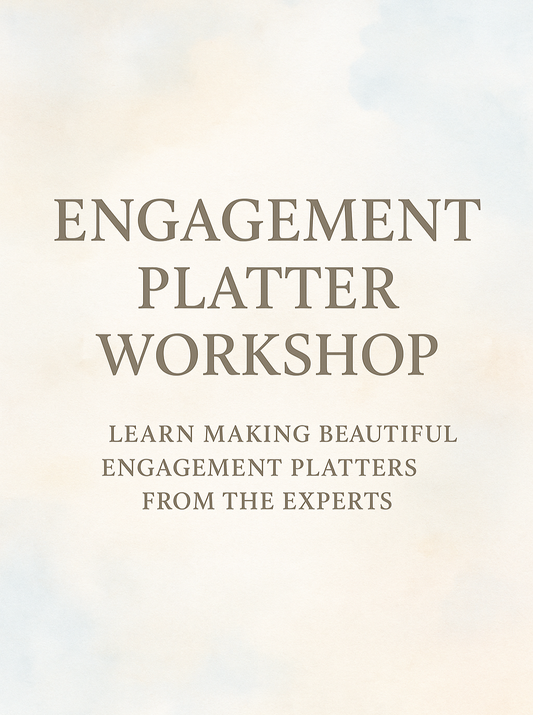 (Recorded) Engagement Platter making Workshop