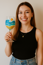 Wine Glass Painting