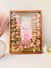 Varmala preservation photo frame for wedding memories
