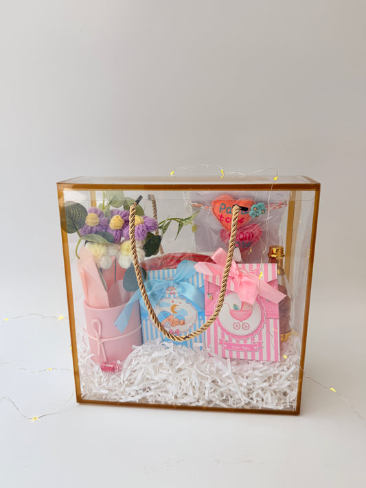 Mom to be and Papa to be Hamper - Little Miracle Box