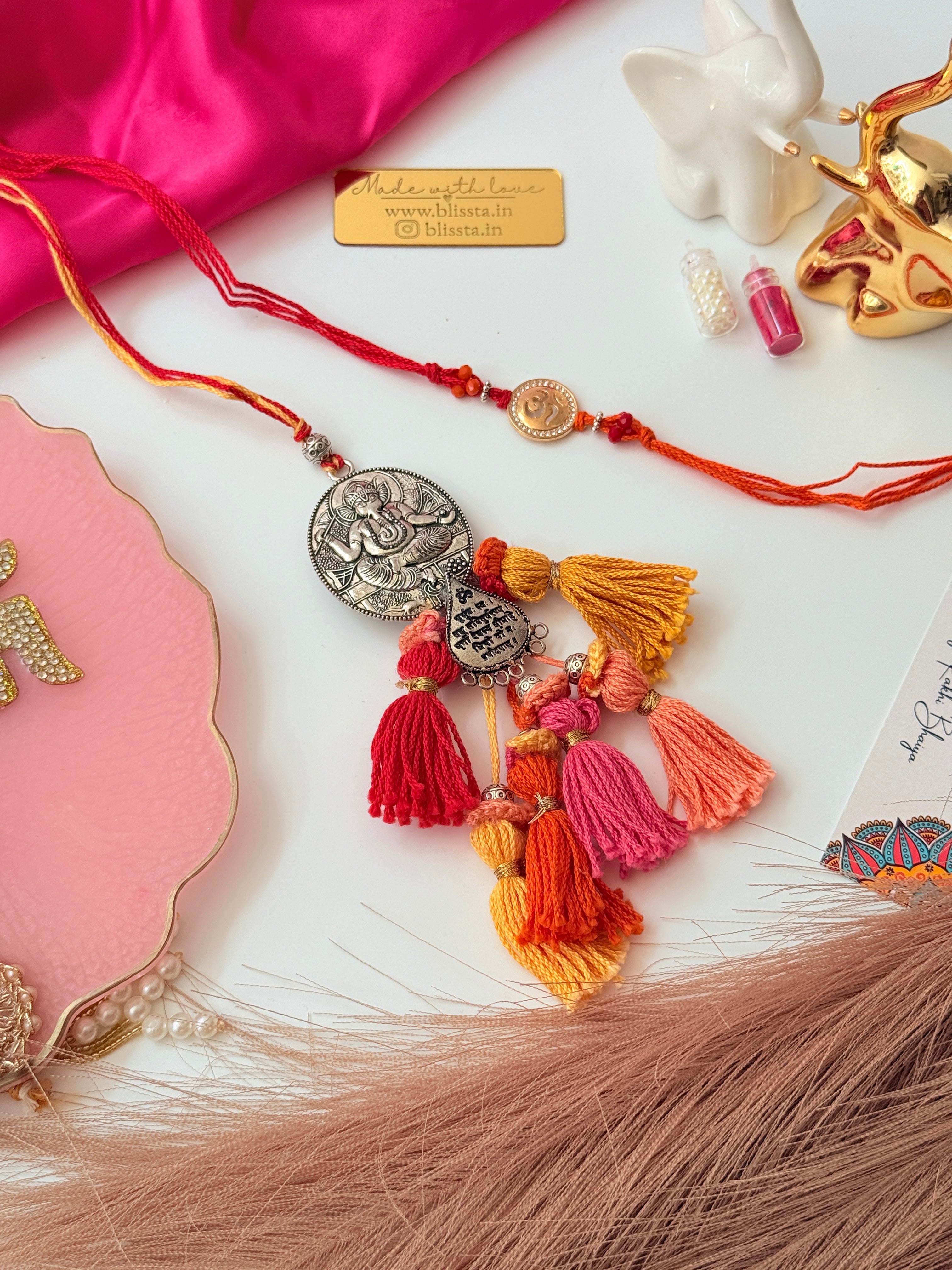 Om Rakhi & Gayatri Mantra Lumba
