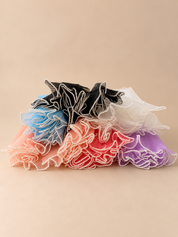 Wave Wrapping mesh with Pearl