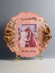Indian wedding garland preservation in resin