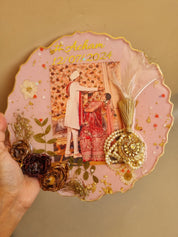 Jai mala preservation keepsake frame for couples