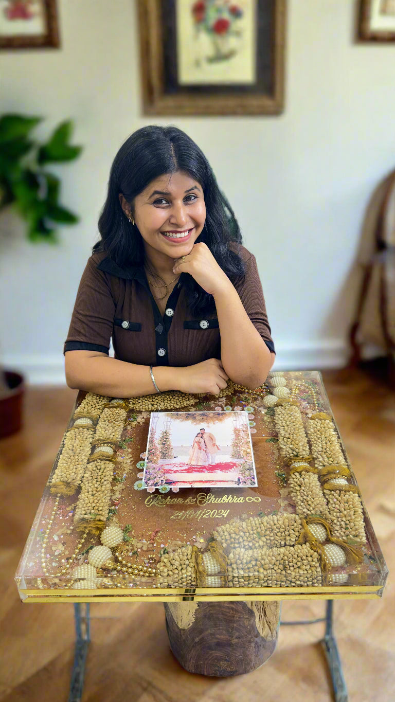 Luxury varmala preservation photo frame by Blissta