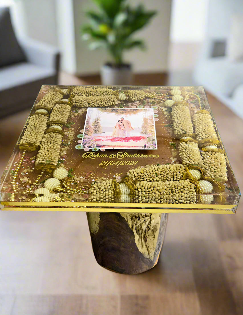 Large varmala preservation photo frame for living room
