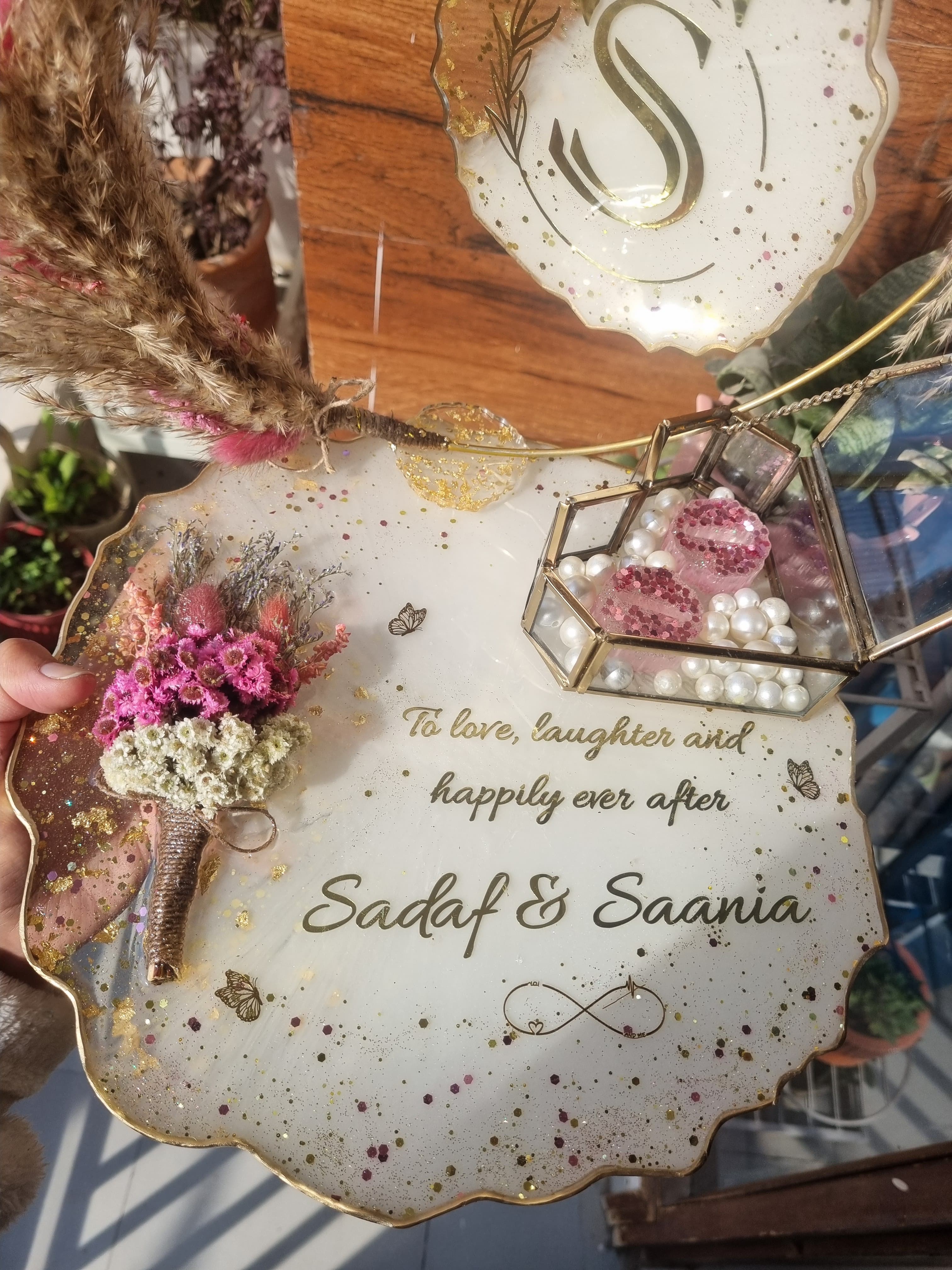 Engagement platter for pre wedding function