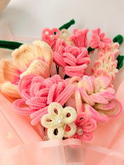 Blush & Bows | Handmade Flower Bouquet