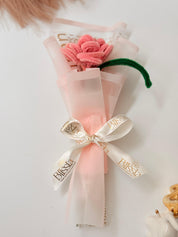 Blush Rose | Handmade Flower Bouquet