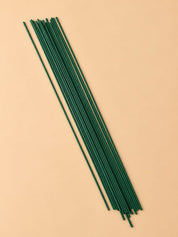 2mm Thick Plastic Coated Green Stem Wire 100Gram