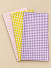 Check print Bouquet wrapping korean sheet