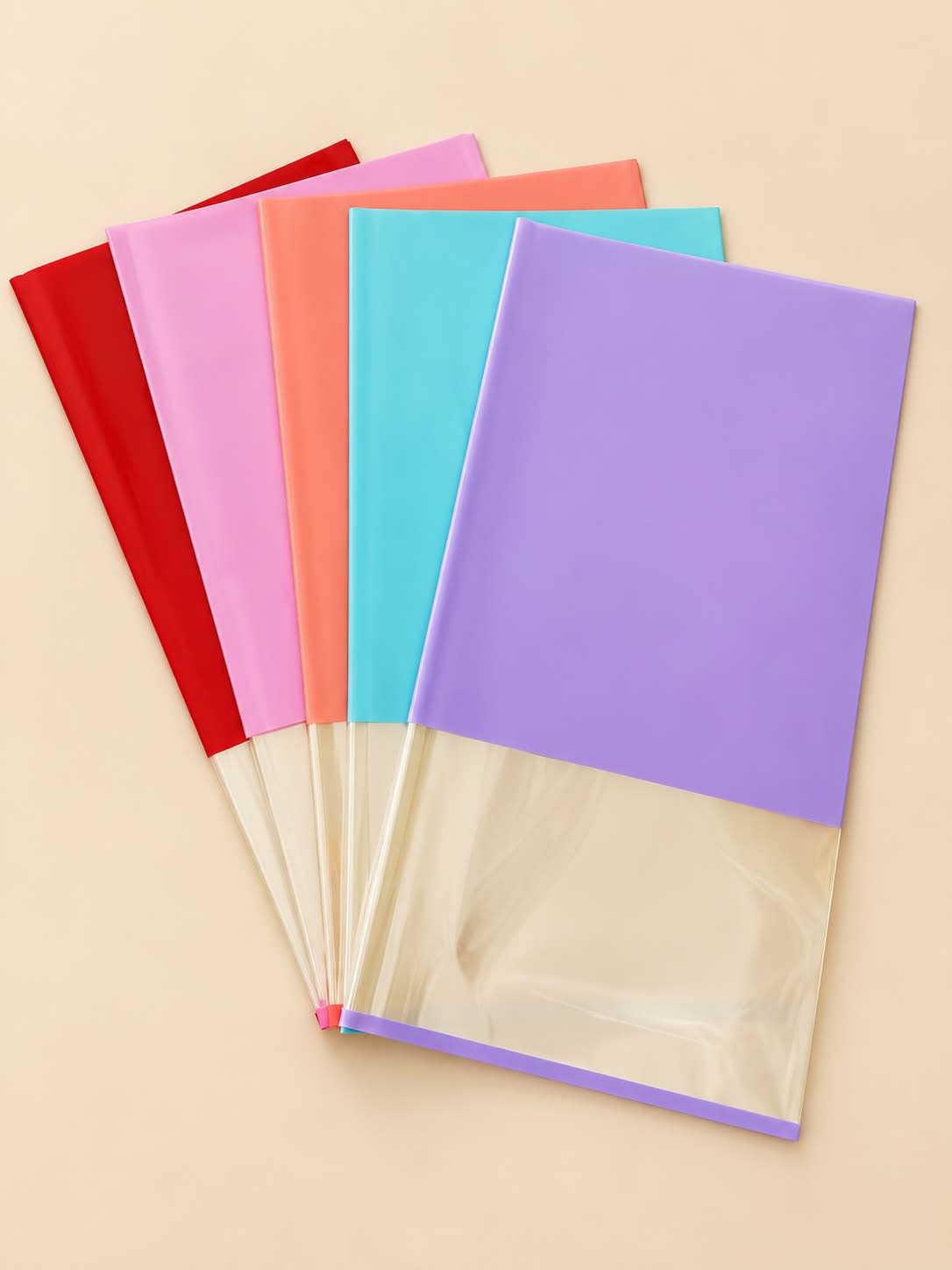 Tranparent & Coloured | Bouquet wrapping sheet