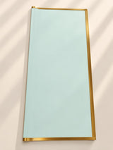 Golden border bouquet wrapping paper