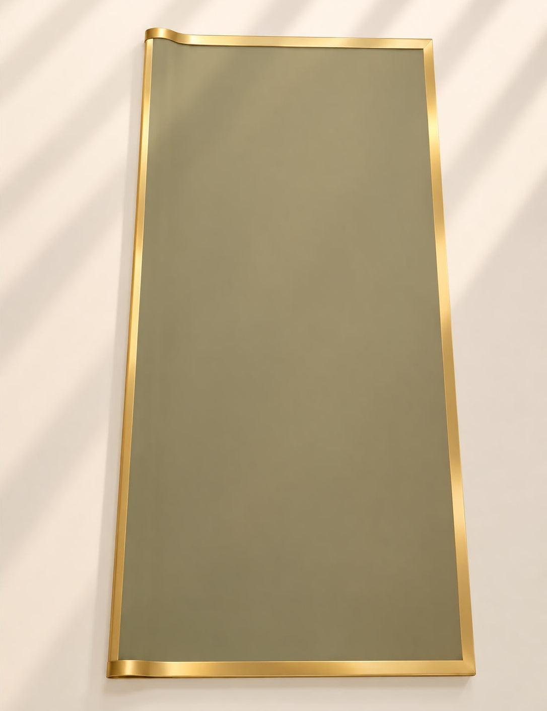Golden border bouquet wrapping paper