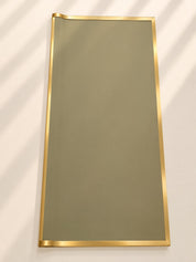 Golden border bouquet wrapping paper