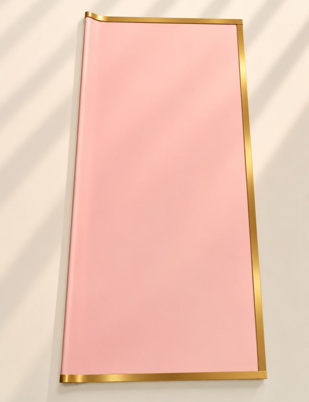 Golden border bouquet wrapping paper
