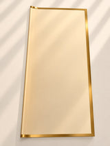 Golden border bouquet wrapping paper