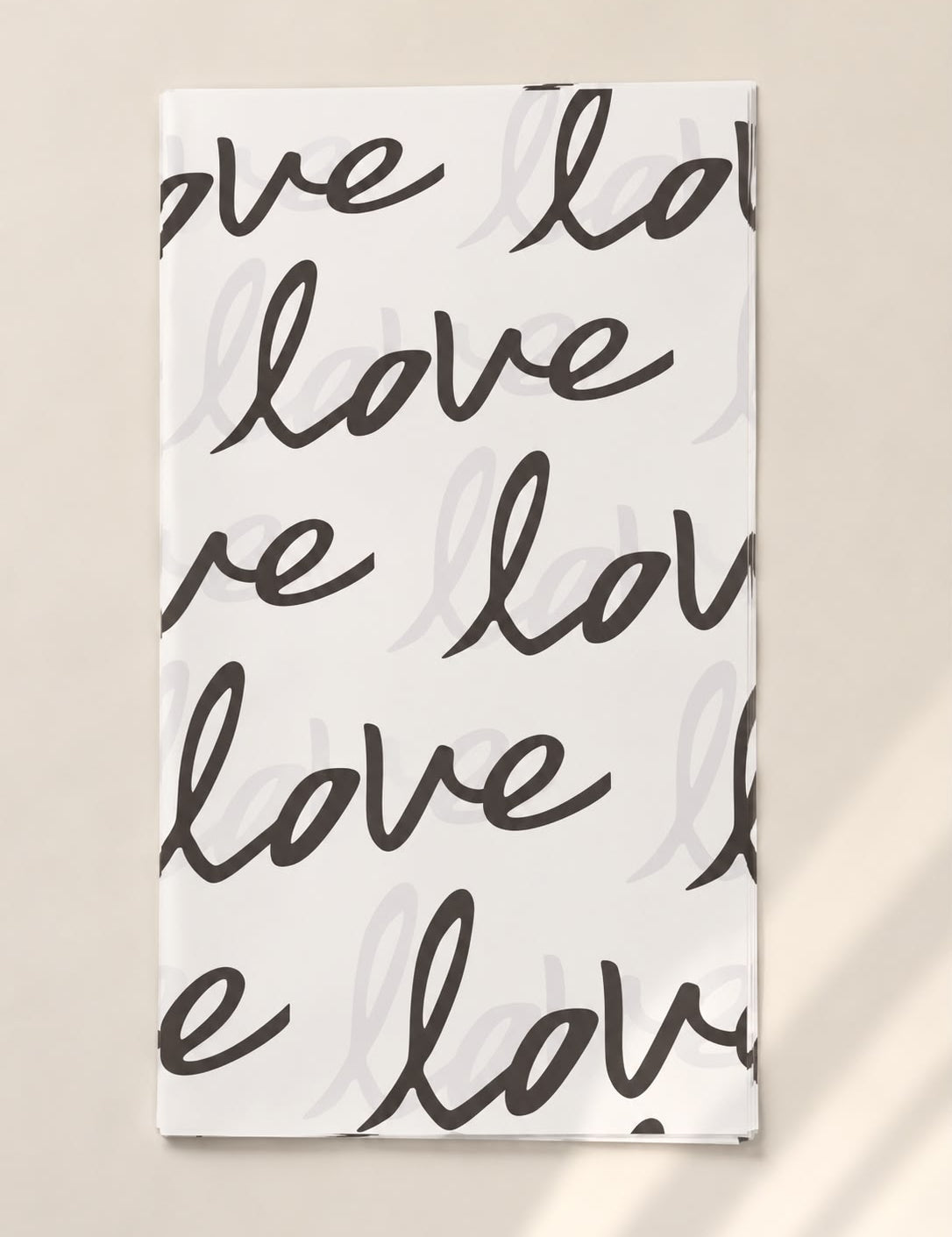 Love theme Bouquet wrapping korean sheet