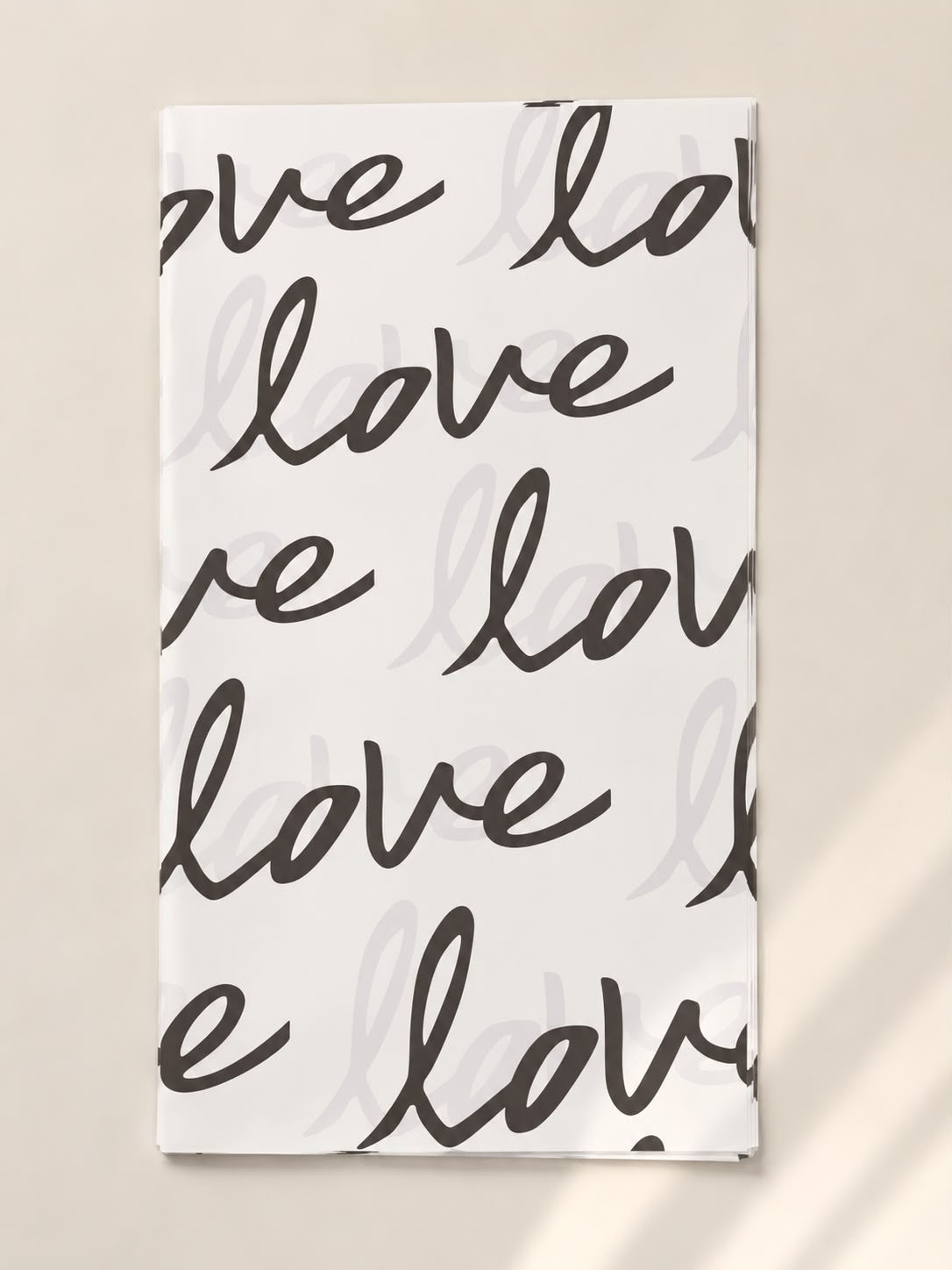 Love theme Bouquet wrapping korean sheet
