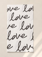 Love theme Bouquet wrapping korean sheet