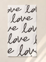 Love theme Bouquet wrapping korean sheet