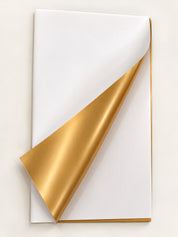 Coloured & Golden | Dual side bouquet wrapping sheet