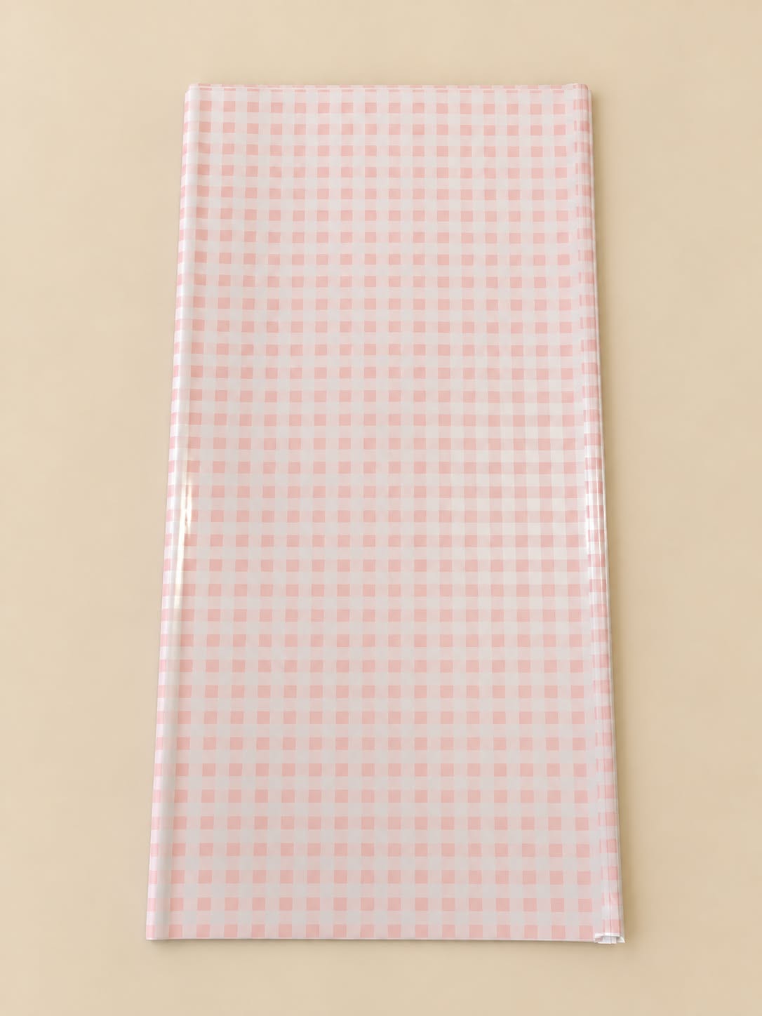 Check print Bouquet wrapping korean sheet