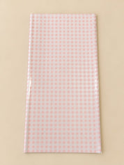 Check print Bouquet wrapping korean sheet
