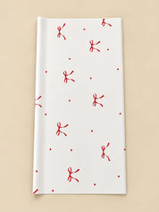 Bow print Bouquet wrapping korean sheet