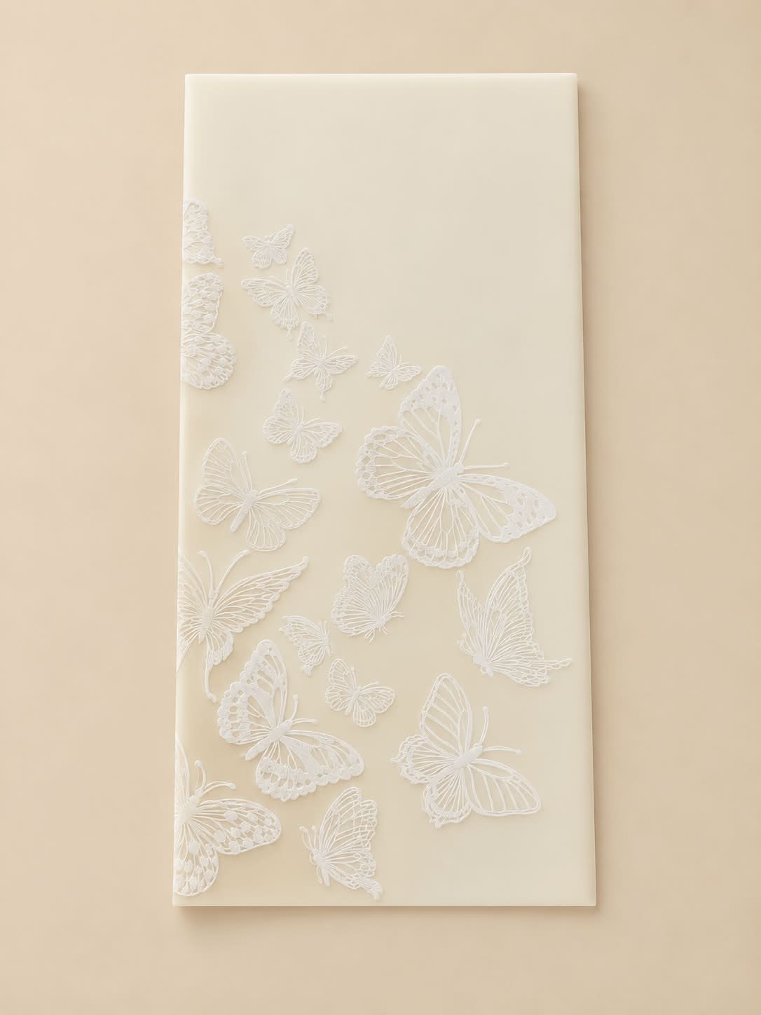 Butterfly print Bouquet wrapping korean sheet
